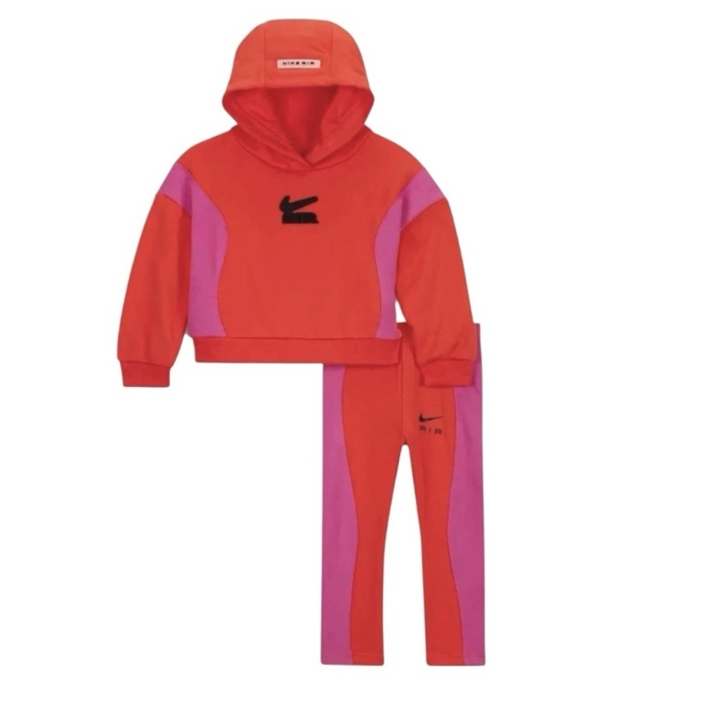NWT Nike Kids Matching Set Red and Purple Retail $85